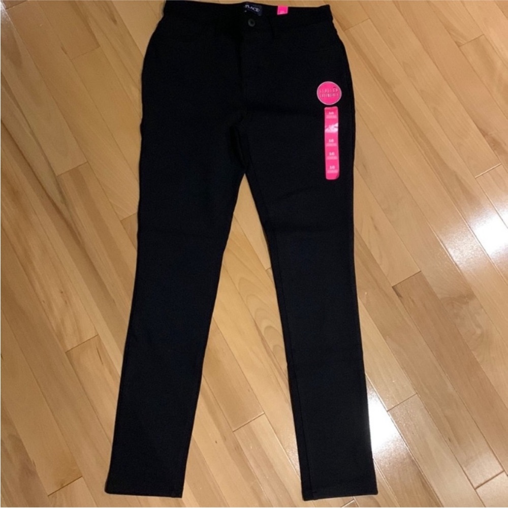 NWT Black Children’s Place Slim Pant / Legging - size 16 / XXL